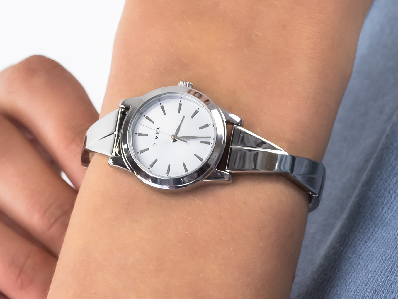 Timex TW2R98700 Fashion Stretch Bangle zegarek fashion/modowy Fashion