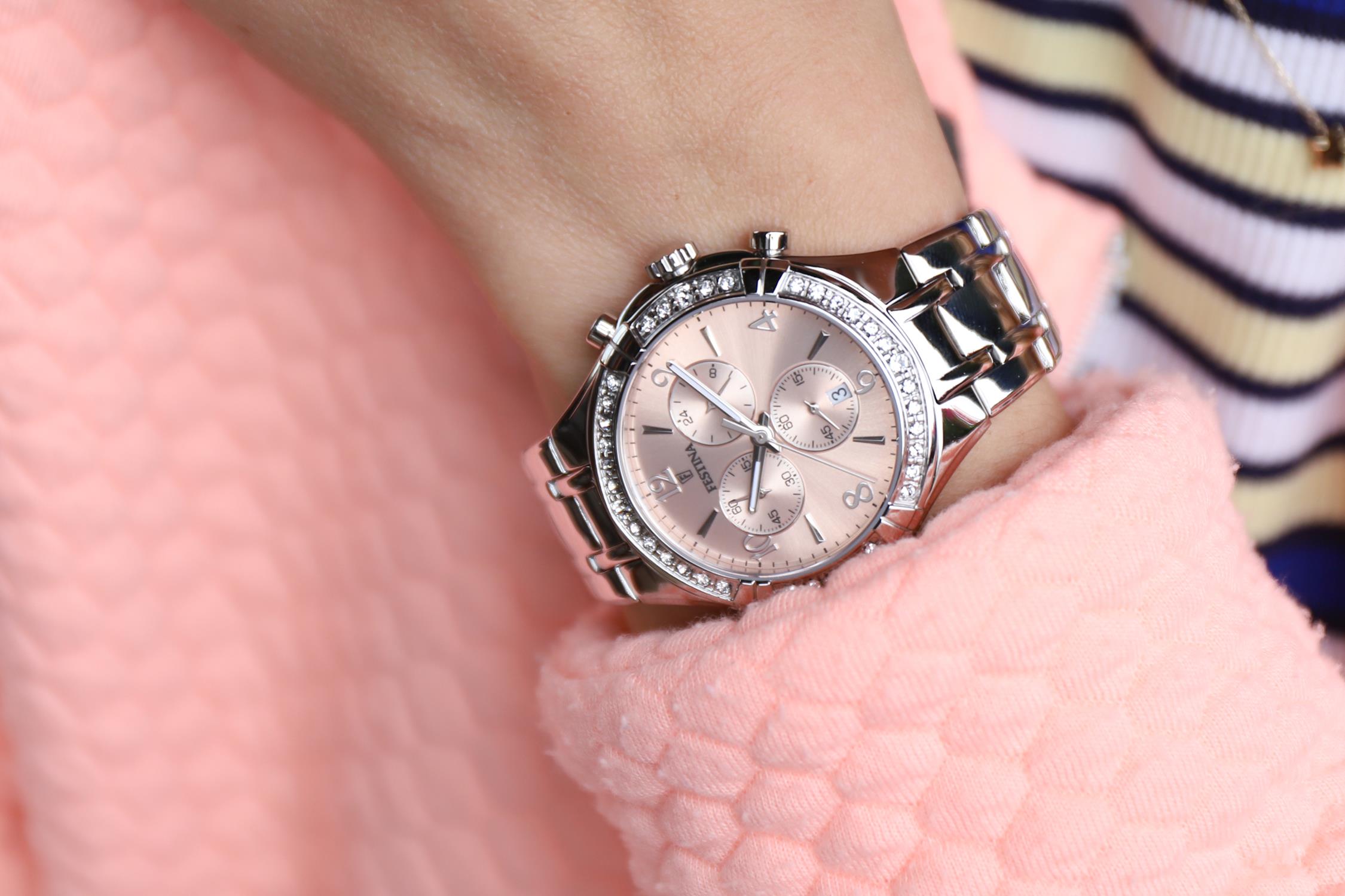 Zegarek Festina Boyfriend Chronograph - damski 