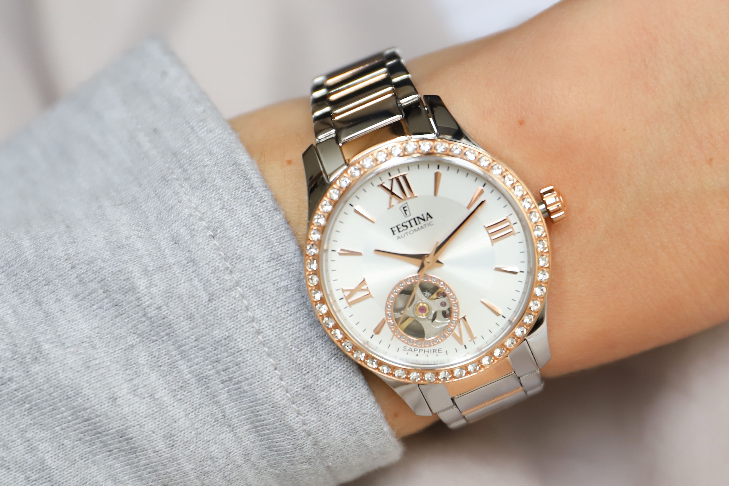 zegarek Festina F20487-1 srebrny Classic