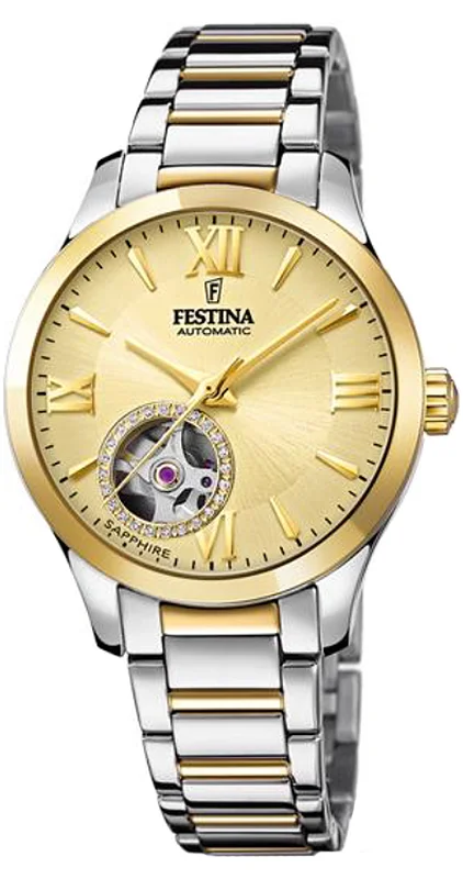 Festina F20489-2 Classic Open Heart Automatic - zdjęcie 1
