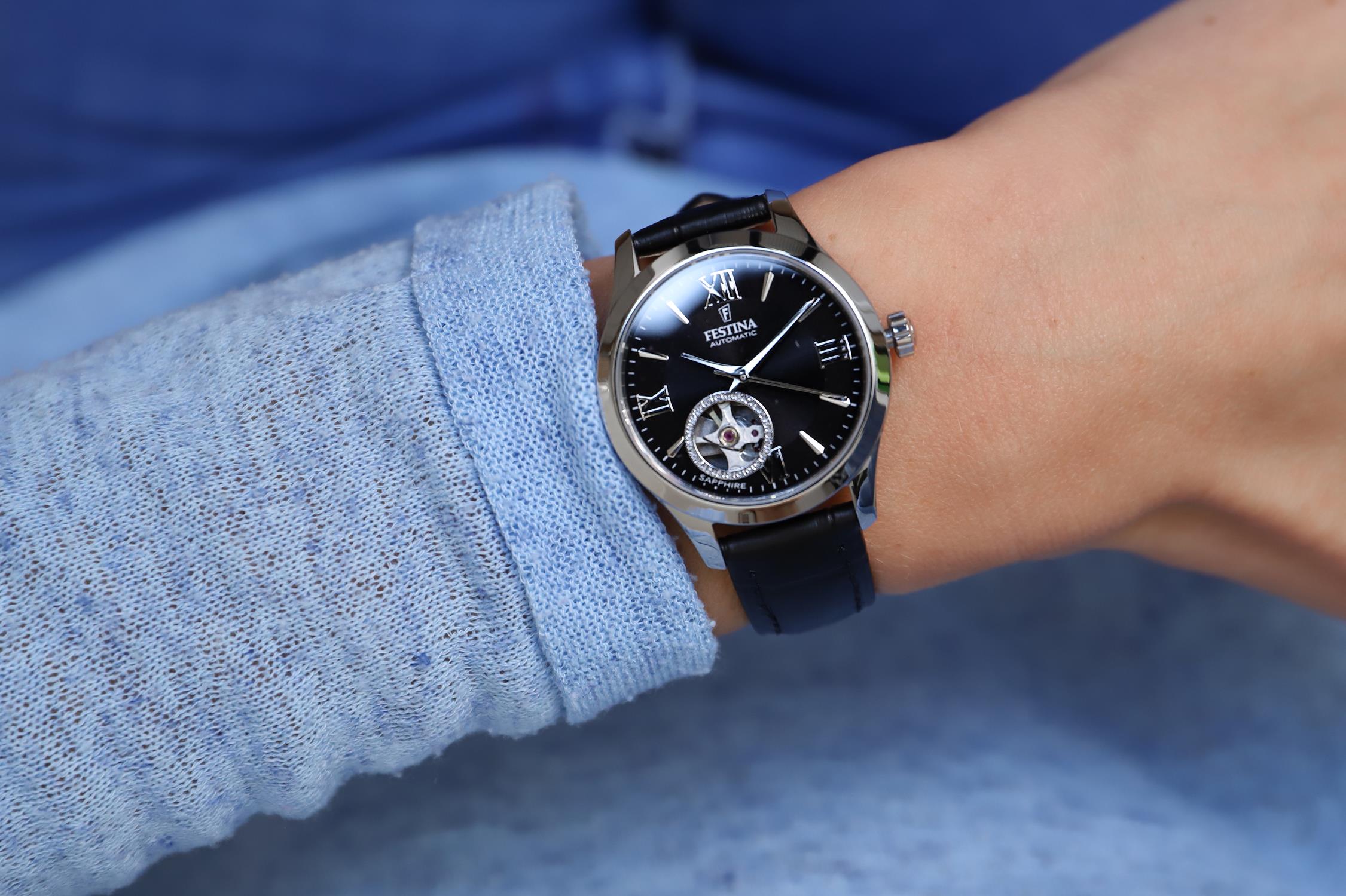 zegarek Festina F20490-3 srebrny Classic - miniatura 7