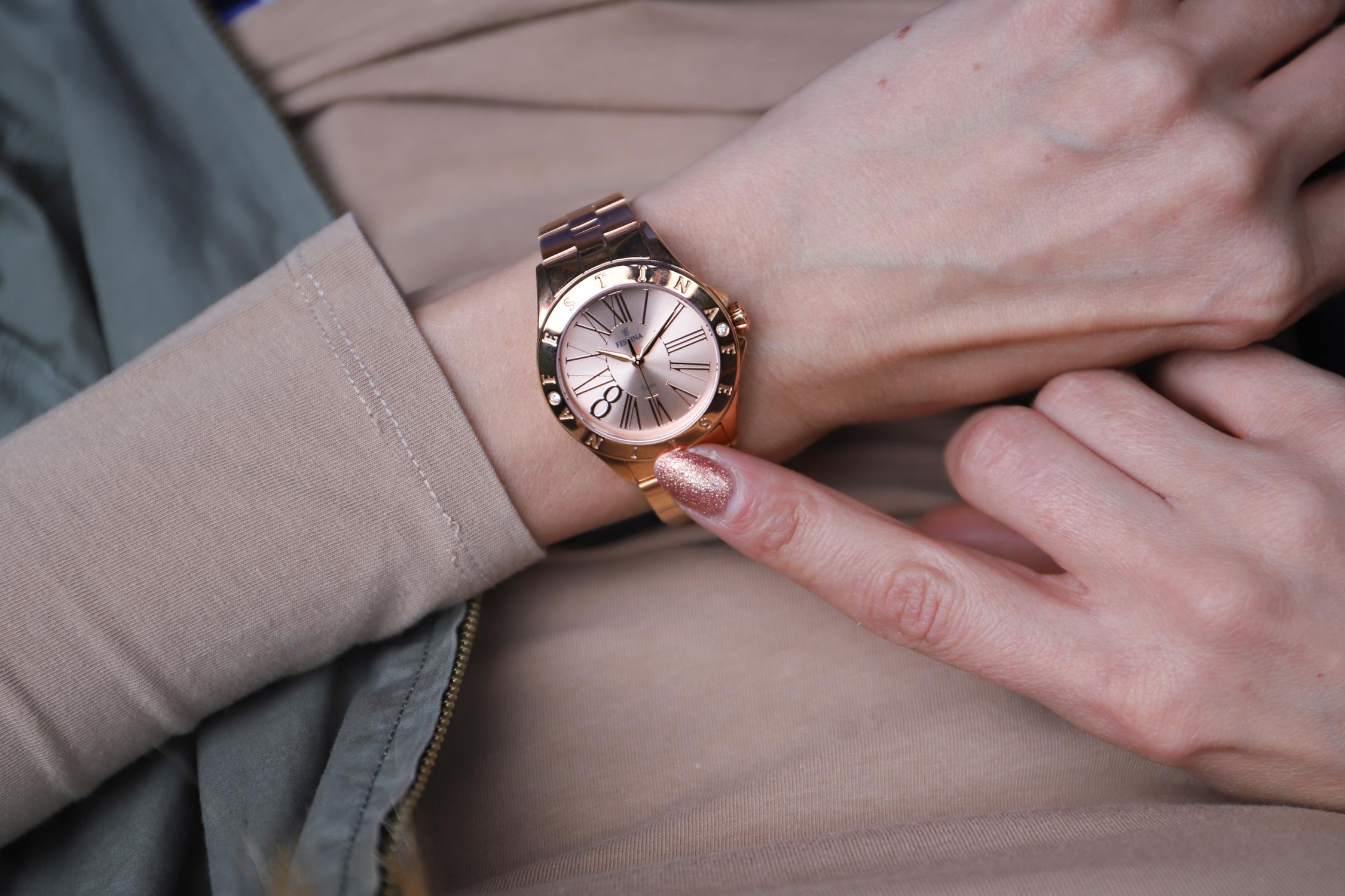 Festina F16926-2 Classic zegarek klasyczny Mademoiselle - miniatura 4