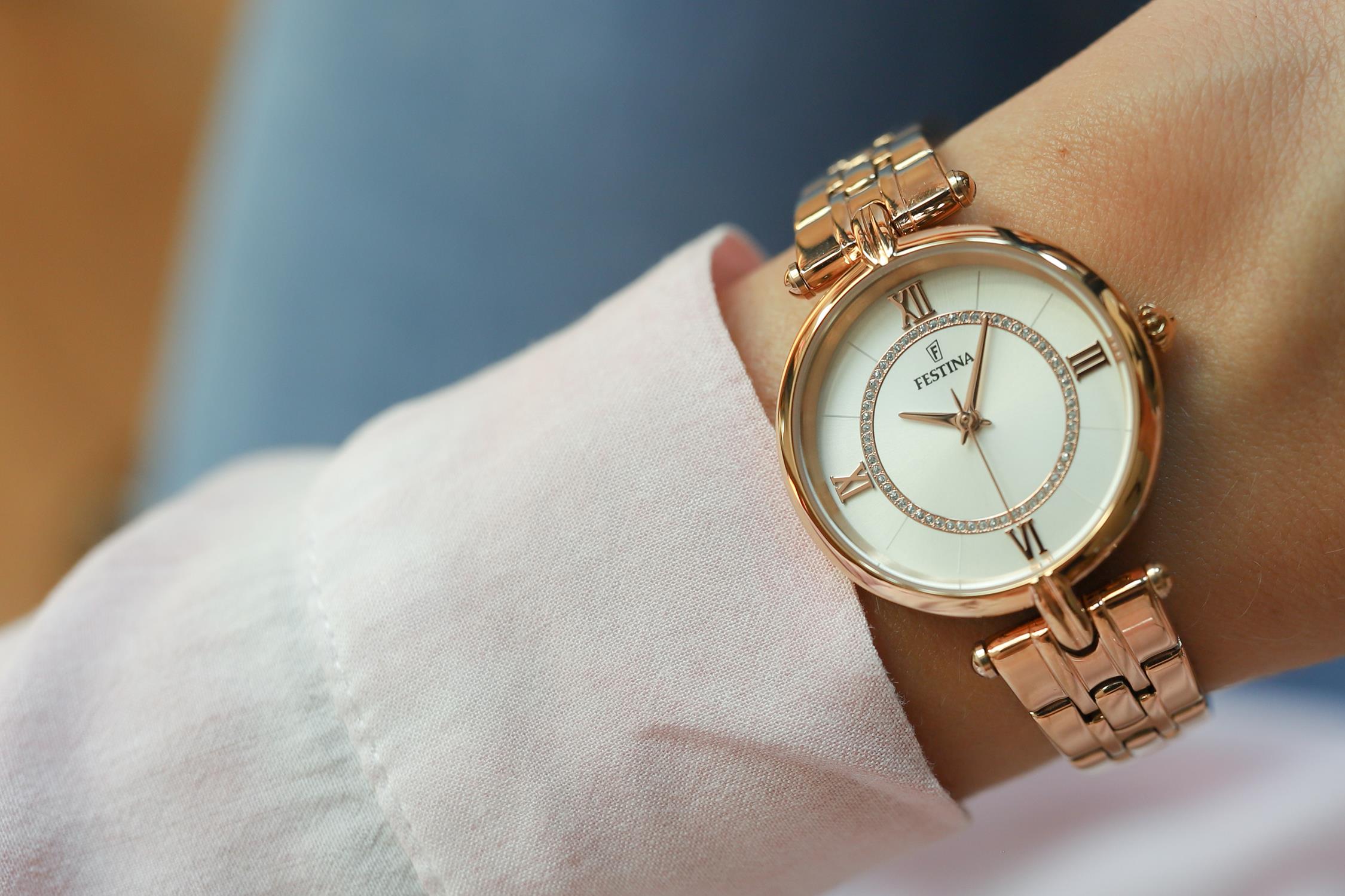 Festina F20318-1 damski zegarek Mademoiselle bransoleta - miniatura 5