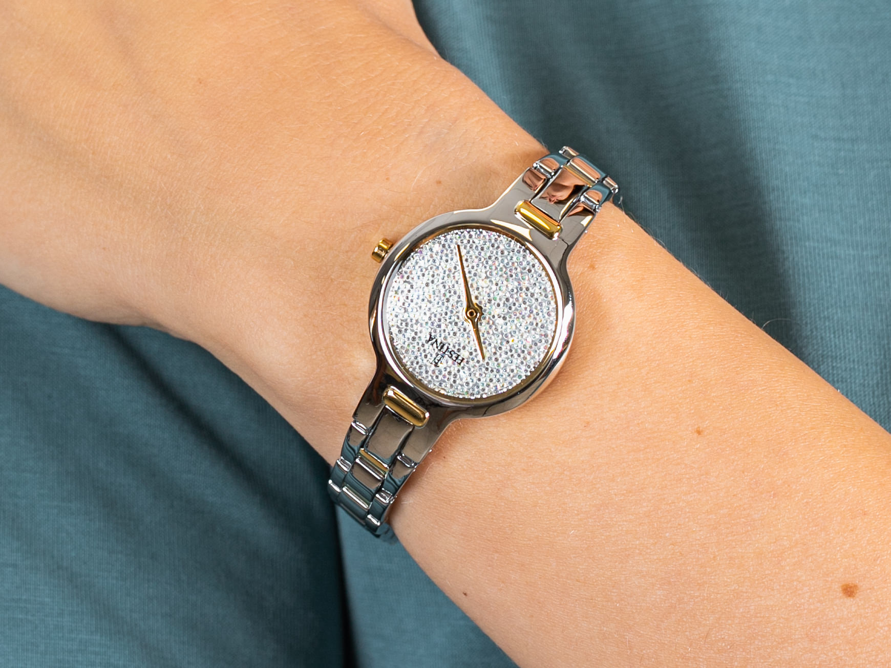 Festina F20380-1 Mademoiselle Swarovski zegarek elegancki Mademoiselle - miniatura 4
