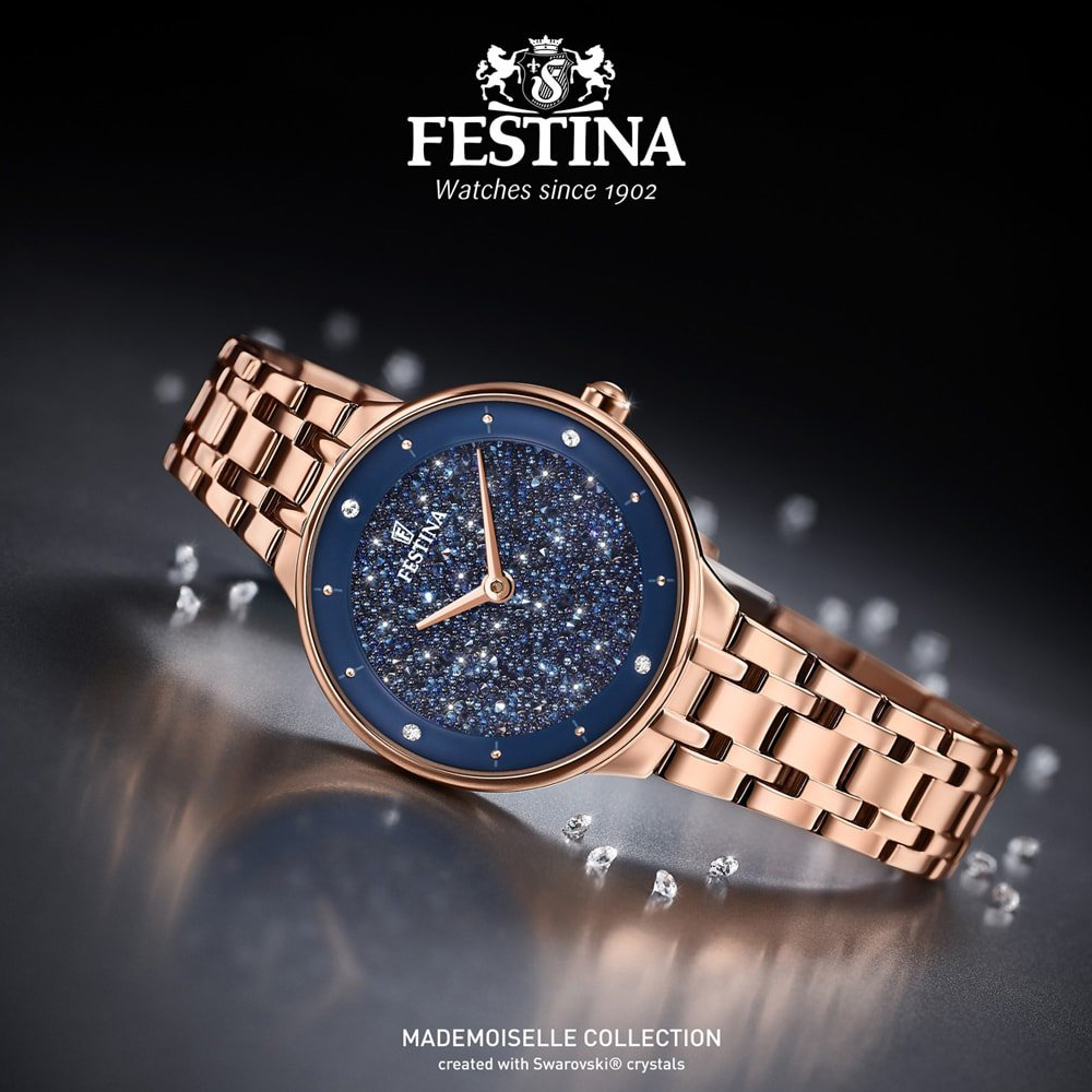 zegarek Festina F20384-3 kwarcowy damski Mademoiselle Mademoiselle - miniatura 6