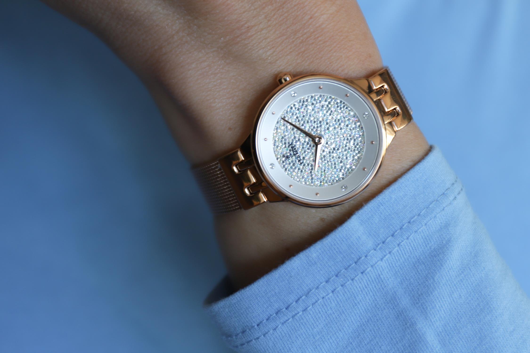 zegarek Festina F20387-1 kwarcowy damski Mademoiselle Swarovski - miniatura 7