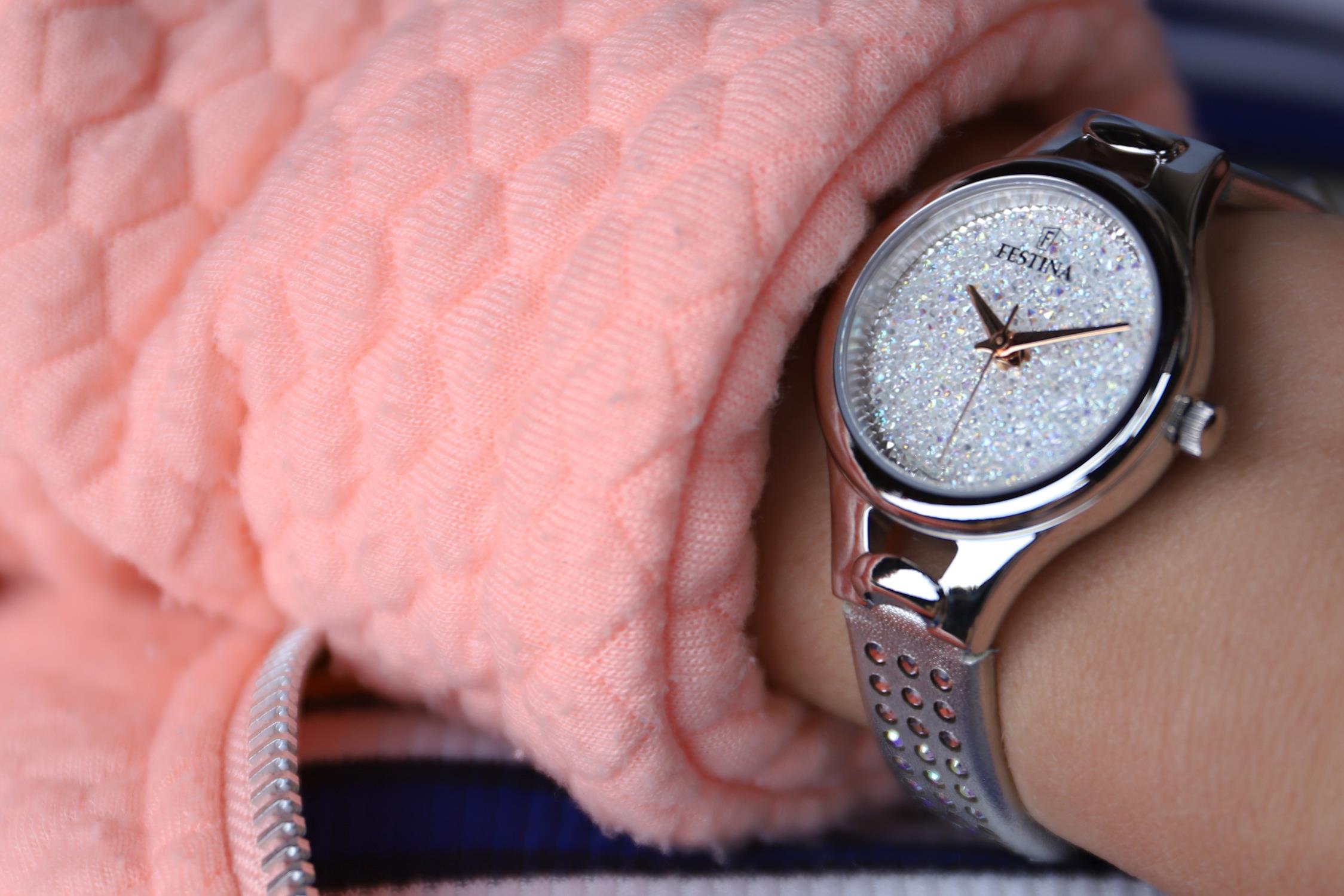 zegarek Festina F20407-1 kwarcowy damski Mademoiselle - miniatura 6