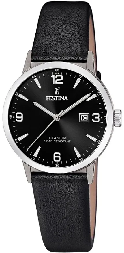 Festina F20472-3 Titanium Titanium Date - zdjęcie 1