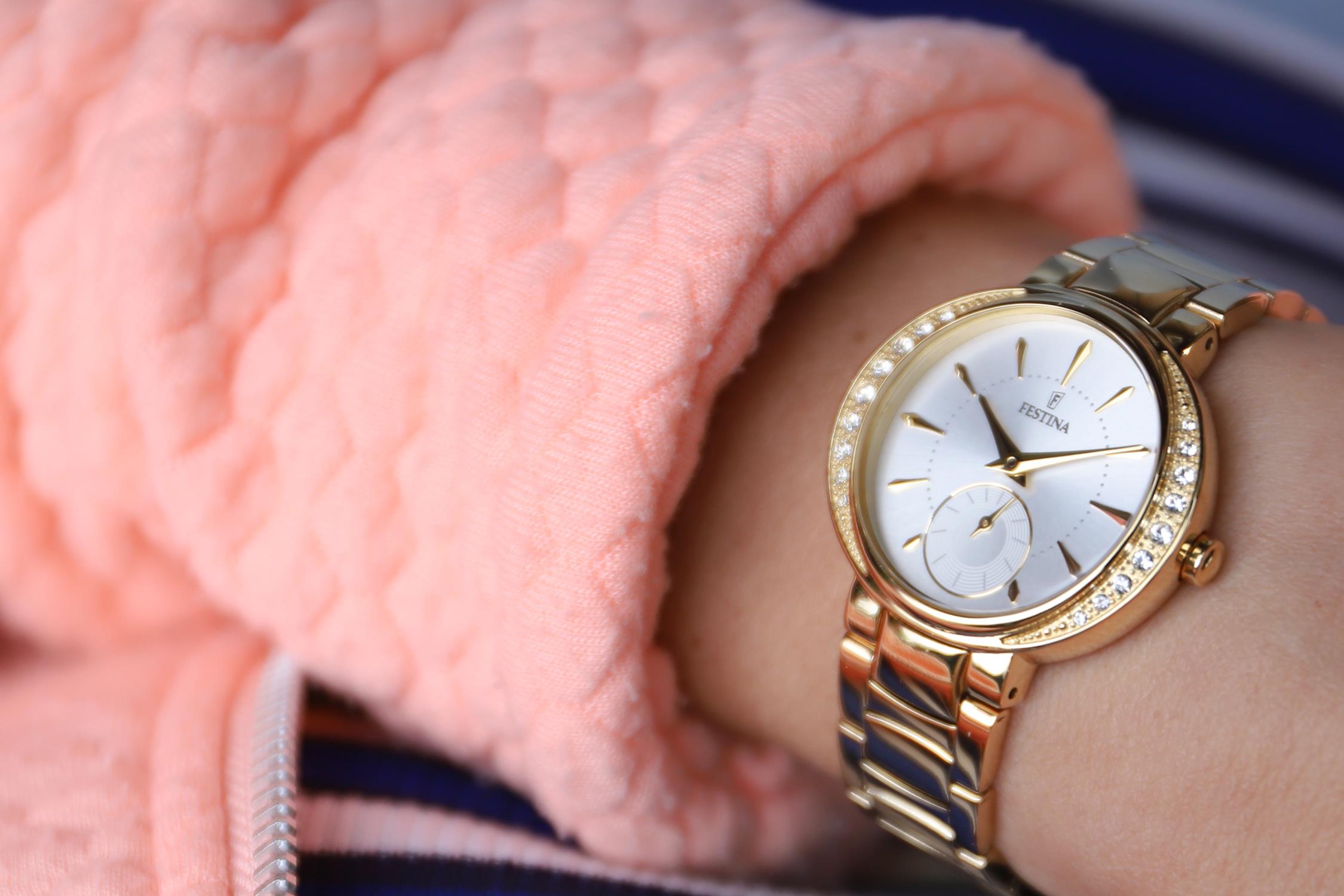 zegarek Festina F16910-1 kwarcowy damski Trend Mademoiselle - miniatura 6