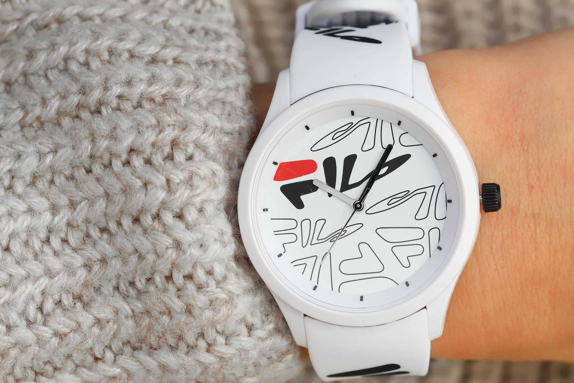 Fila 38-129-204 zegarek biały klasyczny Filastyle pasek - miniatura 5