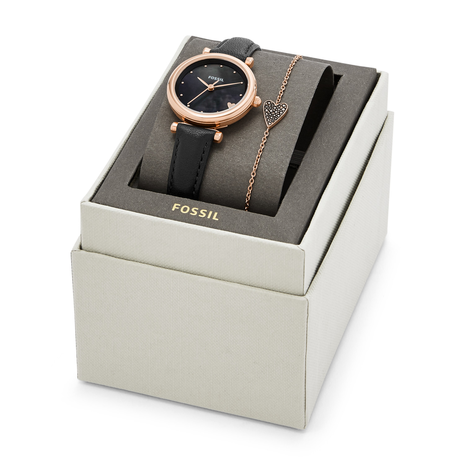 Fossil ES4506SET damski zegarek Carlie pasek - miniatura 3