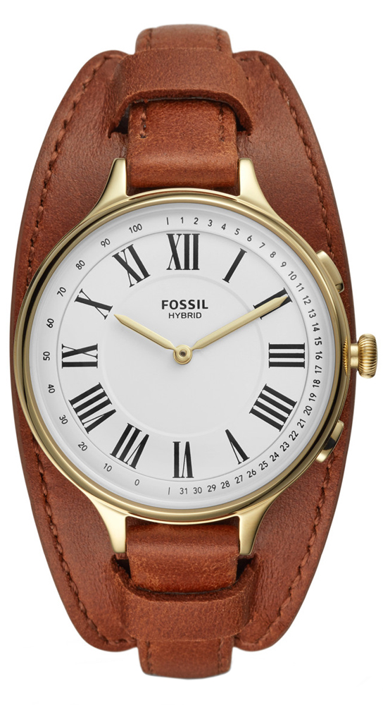 Fossil Smartwatches HYBRID SMARTWATCH ELEANOR LUGGAGE LEATHER FTW5076