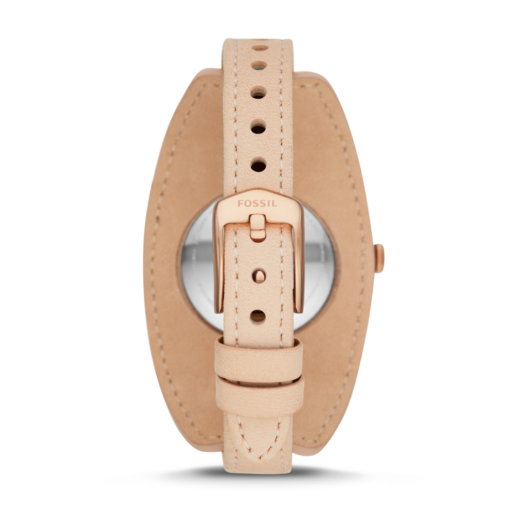 smartwatch Fossil Smartwatch FTW5077 HYBRID SMARTWATCH ELEANOR BLUSH LEATHER damski z krokomierz Fossil Q - miniatura 3