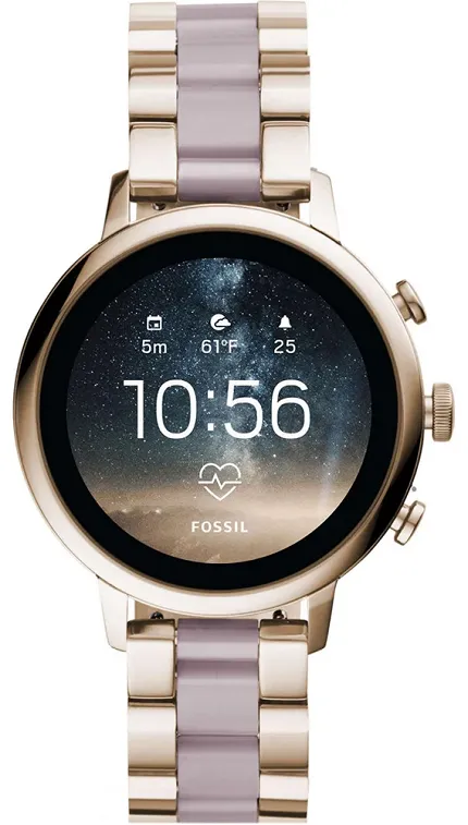 Fossil Smartwatch FTW6020 Fossil Q Gen 4 Smartwatch Venture HR Stainless Steel - zdjęcie 1
