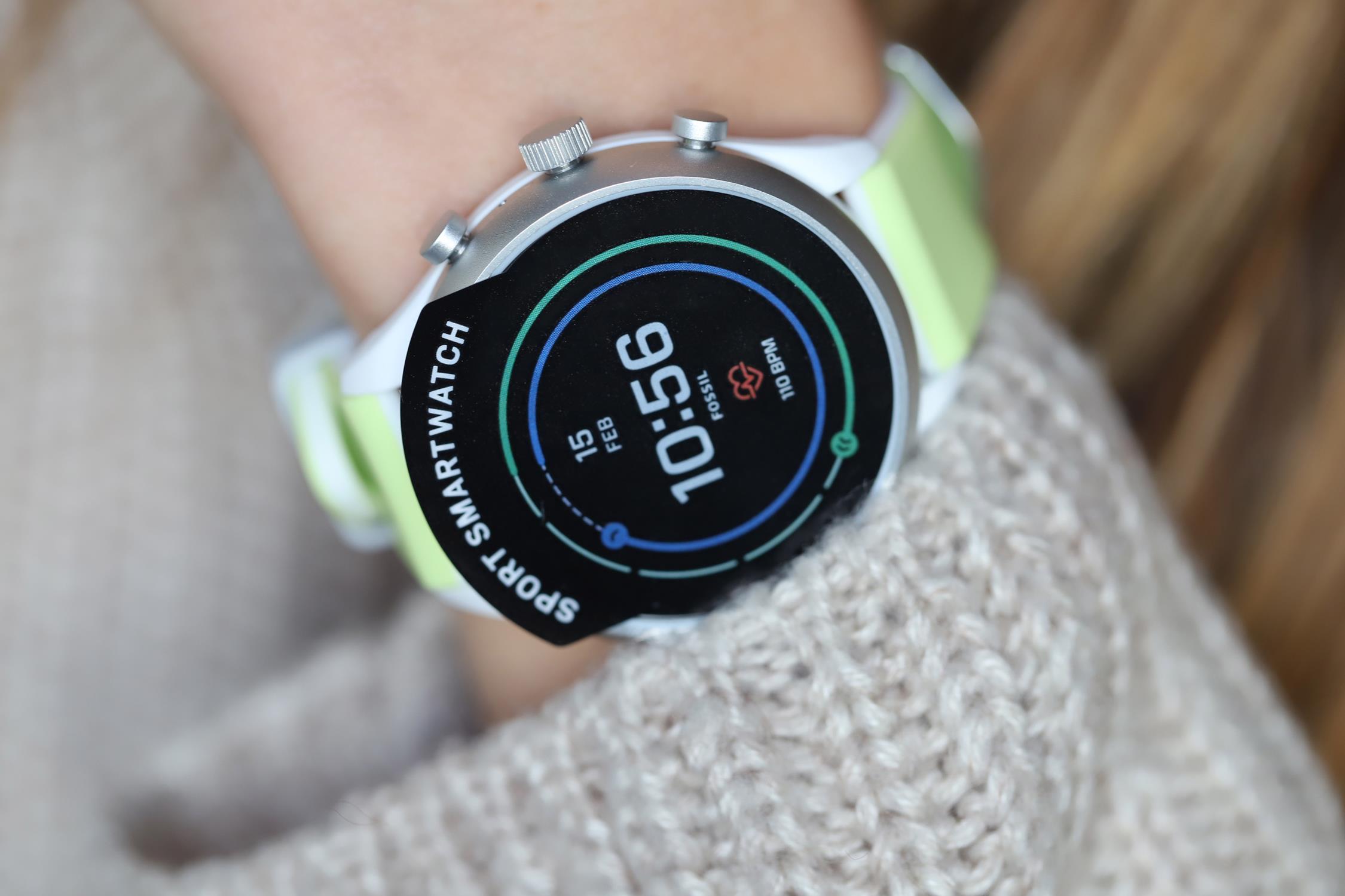 Fossil Smartwatch FTW6028 SPORT SMARTWATCH Fossil Q fashion/modowy zegarek srebrny - miniatura 9
