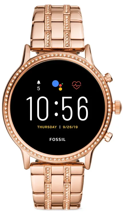 Fossil Smartwatch FTW6035 Fossil Q GEN 5 SMARTWATCH JULIANNA HR ROSE GOLD - zdjęcie 1