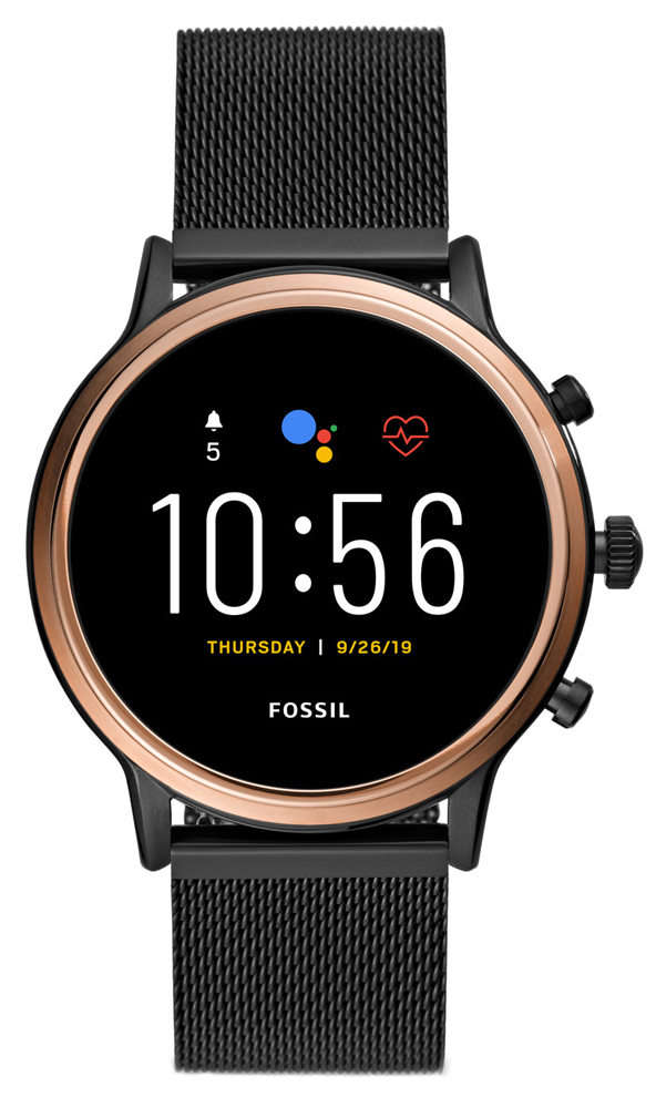 Fossil Smartwatches GEN 5 SMARTWATCH JULIANNA HR BLACK FTW6036