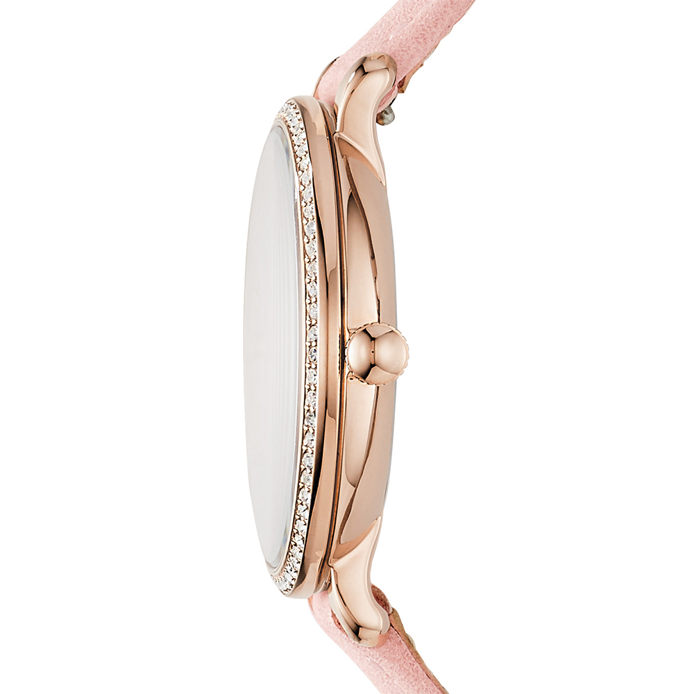 Fossil ES4303 zegarek różowe złoto klasyczny Jacqueline pasek - miniatura 5