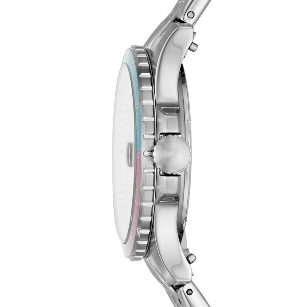 Fossil ES4741 zegarek srebrny klasyczny FB-01 bransoleta - miniatura 5