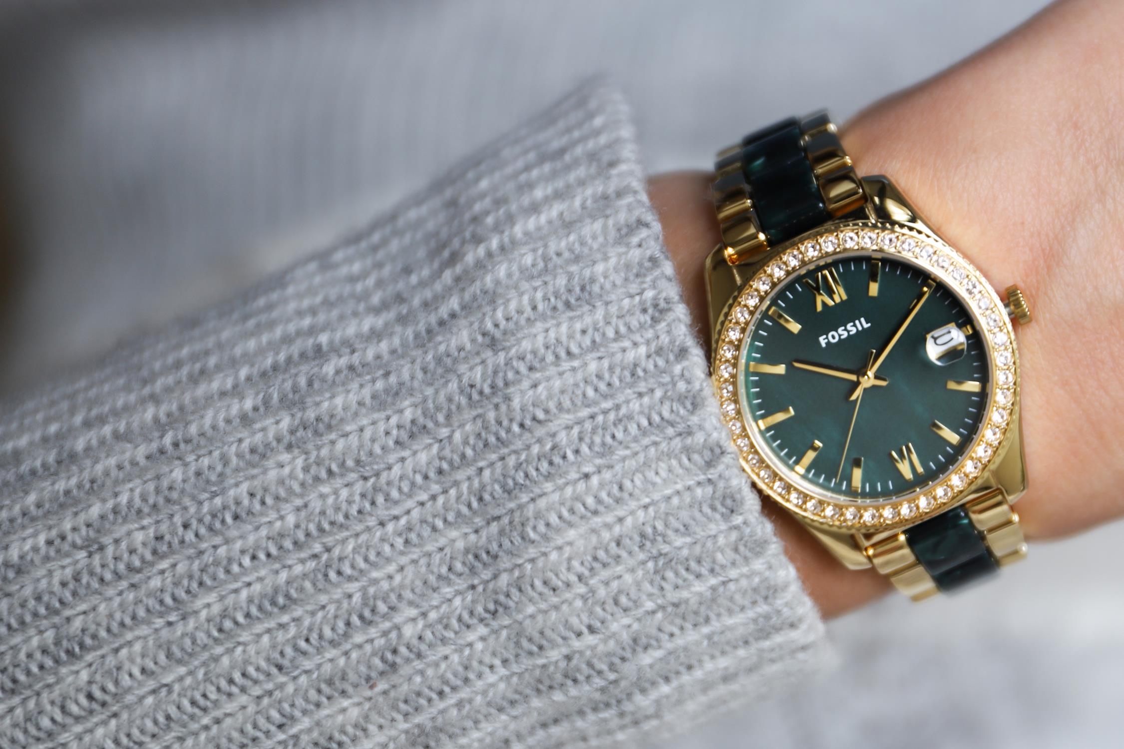 Fossil ES4676 zegarek złoty fashion/modowy Scarlette bransoleta - miniatura 5