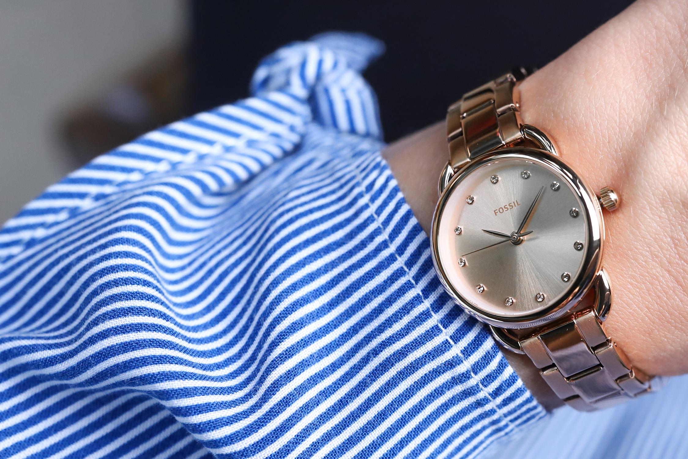 Fossil ES4497 zegarek damski fashion/modowy Tailor bransoleta - miniatura 9