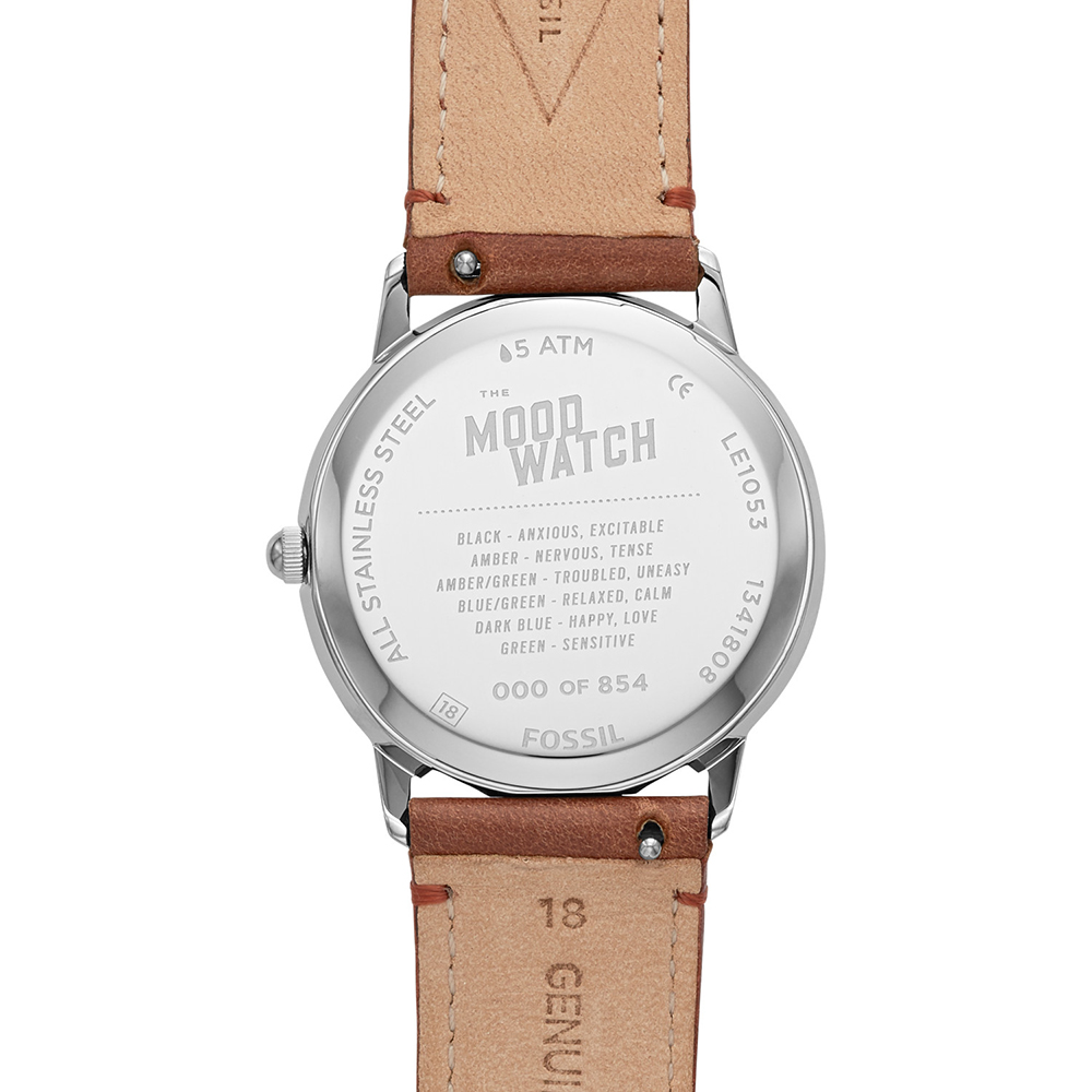 Fossil LE1053 damski zegarek Mood Watch pasek - miniatura 3