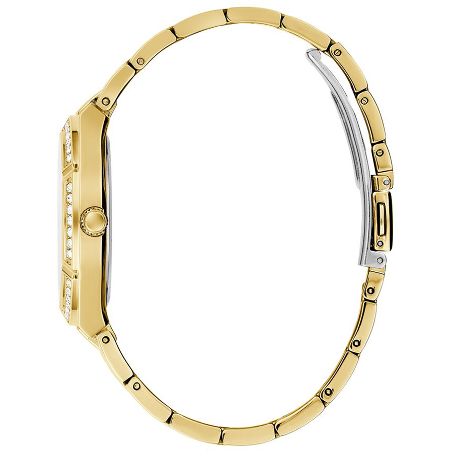 Guess GW0033L2 zegarek złoty klasyczny Bransoleta bransoleta