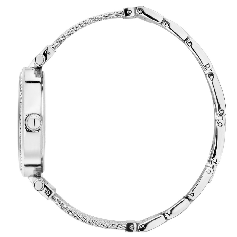 Guess W0638L1 zegarek srebrny fashion/modowy Bransoleta bransoleta - miniatura 5