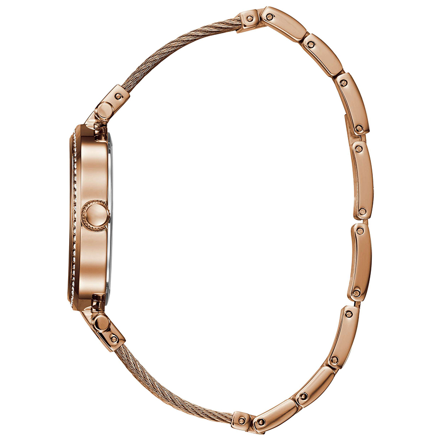 Guess W0638L4 zegarek różowe złoto fashion/modowy Bransoleta bransoleta - miniatura 5