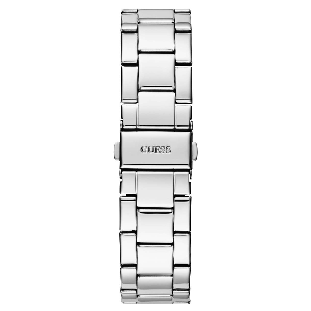 Guess W1201L1 zegarek srebrny klasyczny Bransoleta bransoleta - miniatura 5