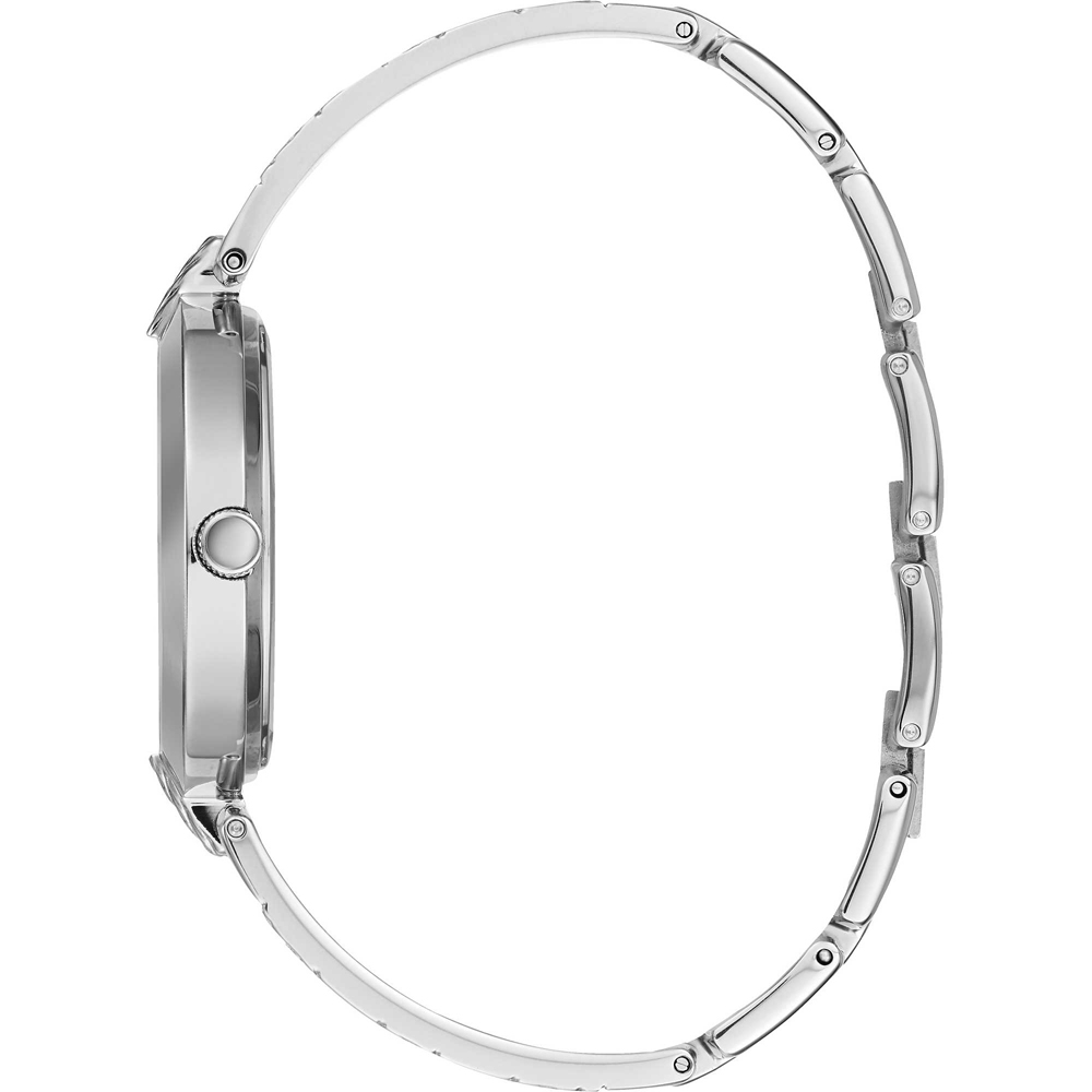 Guess W1228L1 zegarek srebrny klasyczny Bransoleta bransoleta - miniatura 5