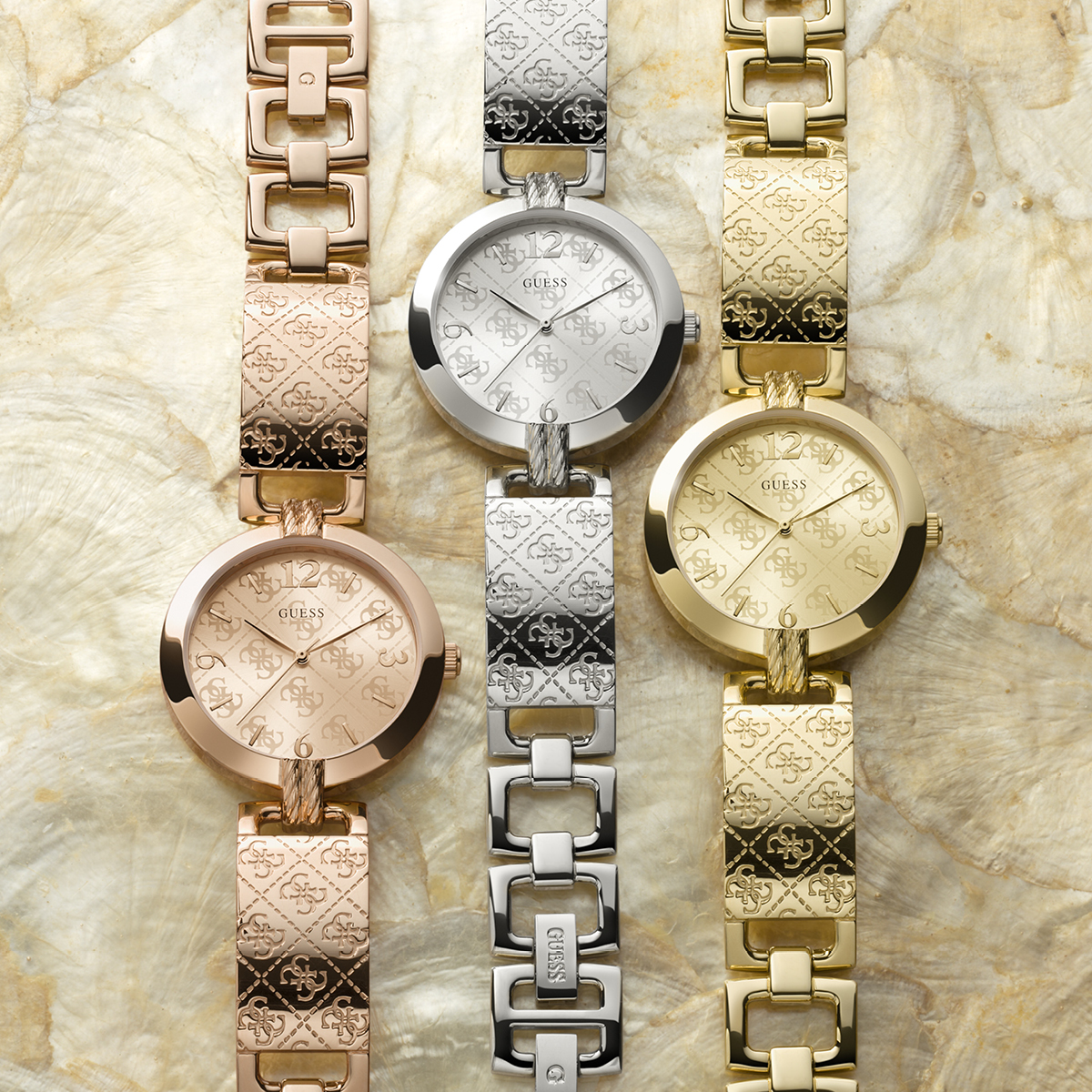 Guess W1228L2 zegarek damski klasyczny Bransoleta bransoleta