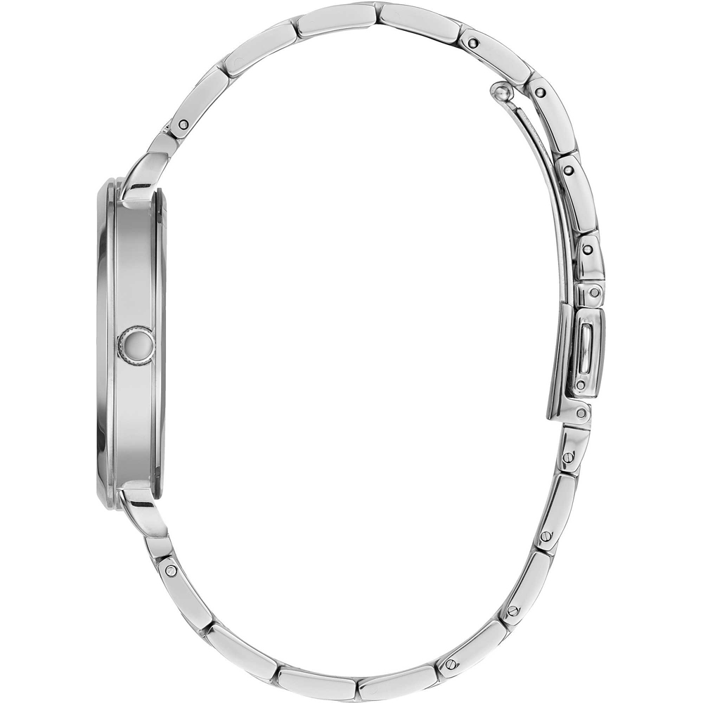 Guess W1231L1 zegarek srebrny klasyczny Bransoleta bransoleta - miniatura 5
