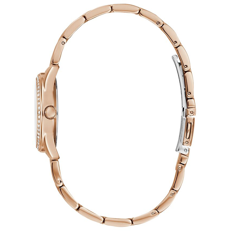 Guess W1273L3 zegarek różowe złoto klasyczny Bransoleta bransoleta - miniatura 5