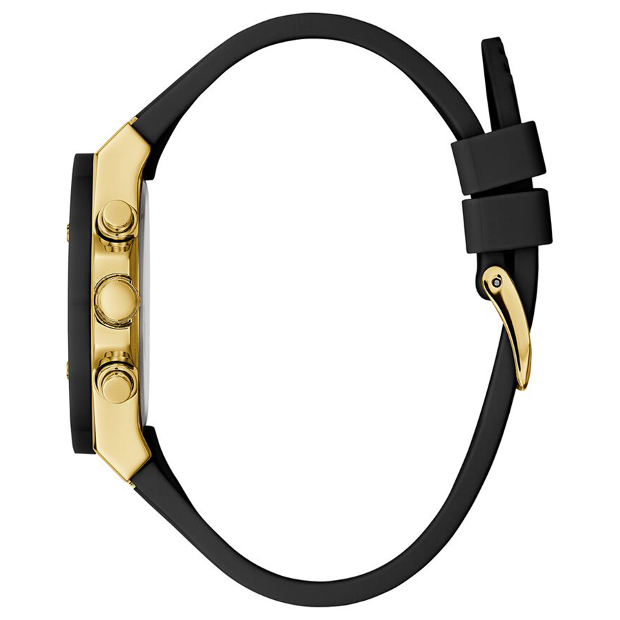 Guess GW0030L2 zegarek złoty klasyczny Pasek pasek - miniatura 5