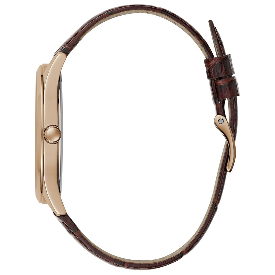 Guess GW0065G1 zegarek różowe złoto klasyczny Pasek pasek - miniatura 5