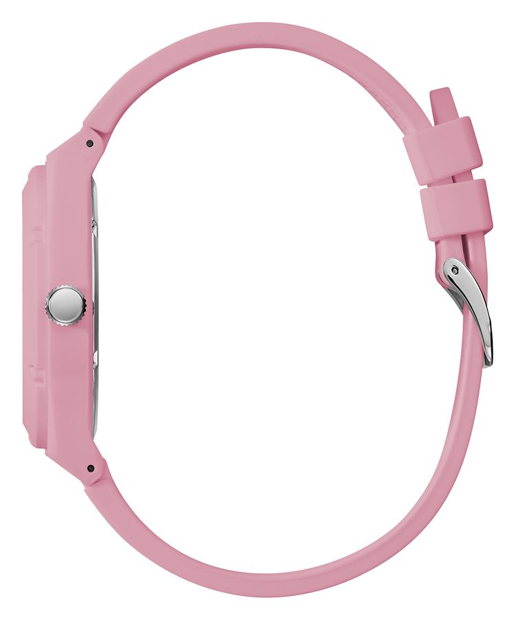 Guess W0979L5 zegarek różowy fashion/modowy Pasek pasek - miniatura 5