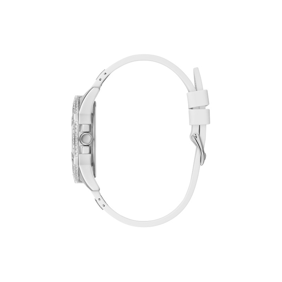 Guess W1160L4 zegarek srebrny fashion/modowy Pasek pasek - miniatura 5