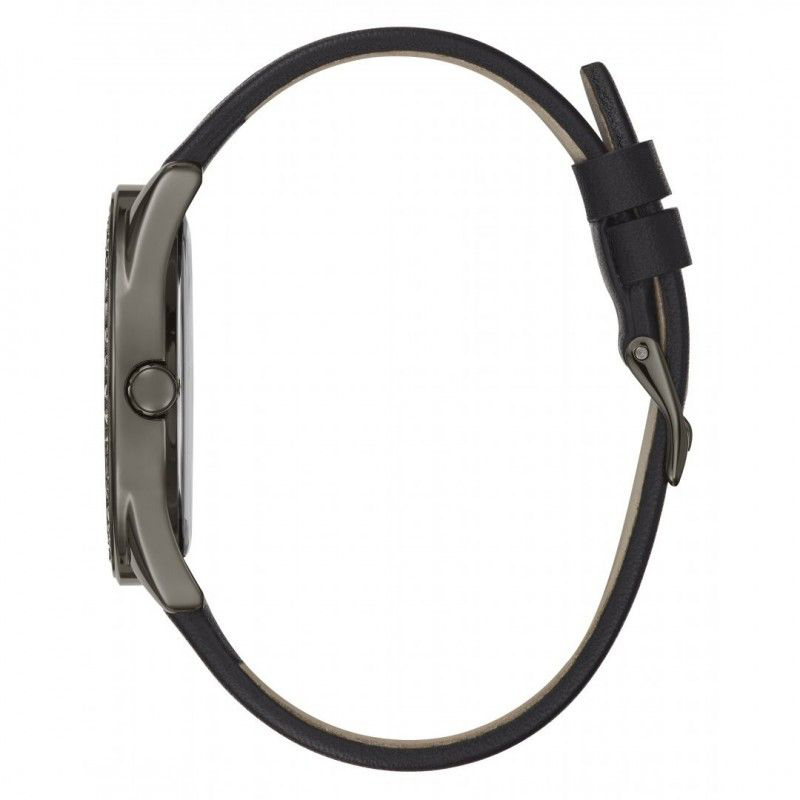 Guess W1277L1 zegarek czarny klasyczny Pasek pasek - miniatura 5
