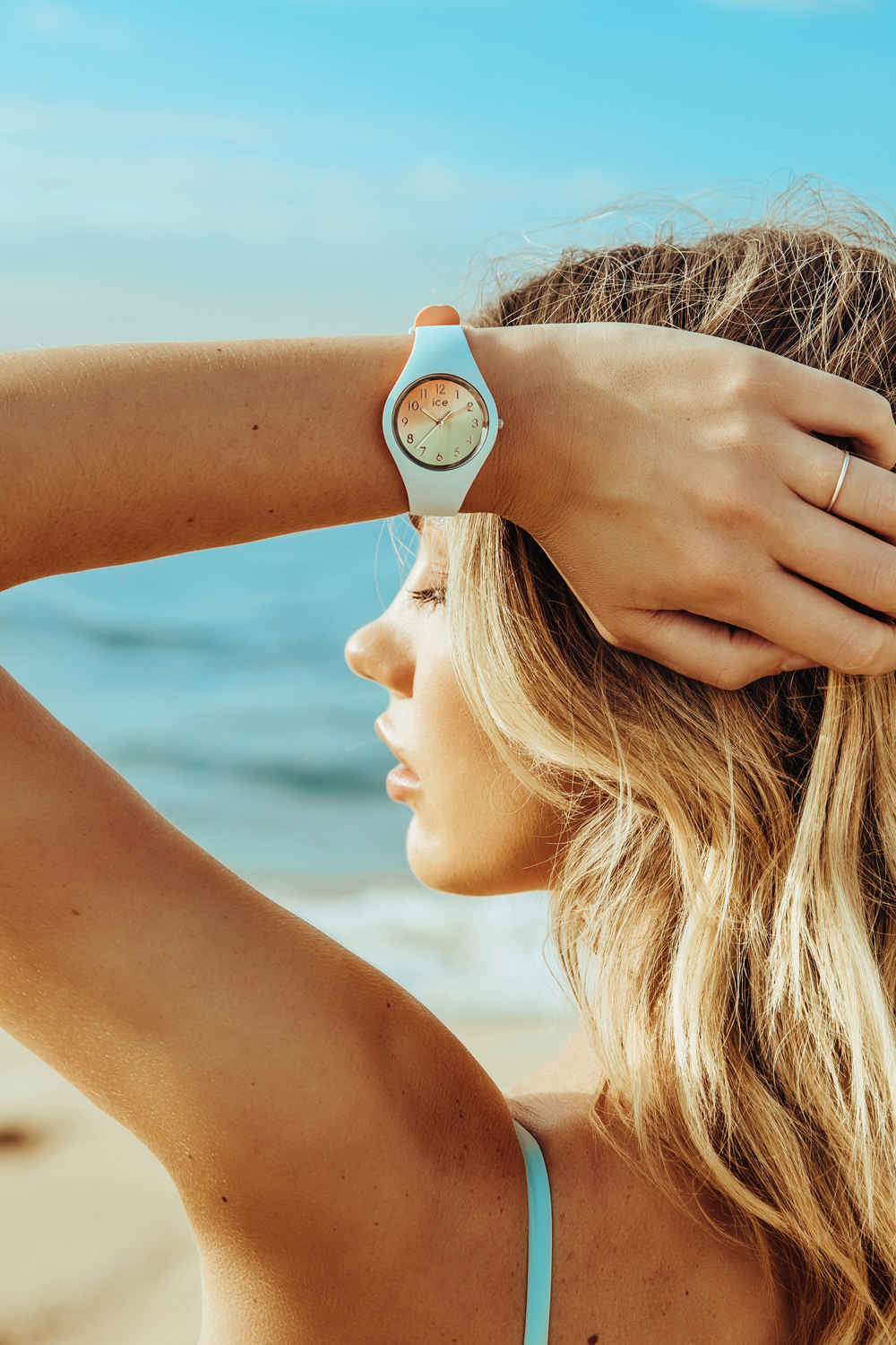 ICE Watch ICE.016981 ICE duo chic Aqua coral Rozm. S Ice-Duo klasyczny zegarek zielony - miniatura 7