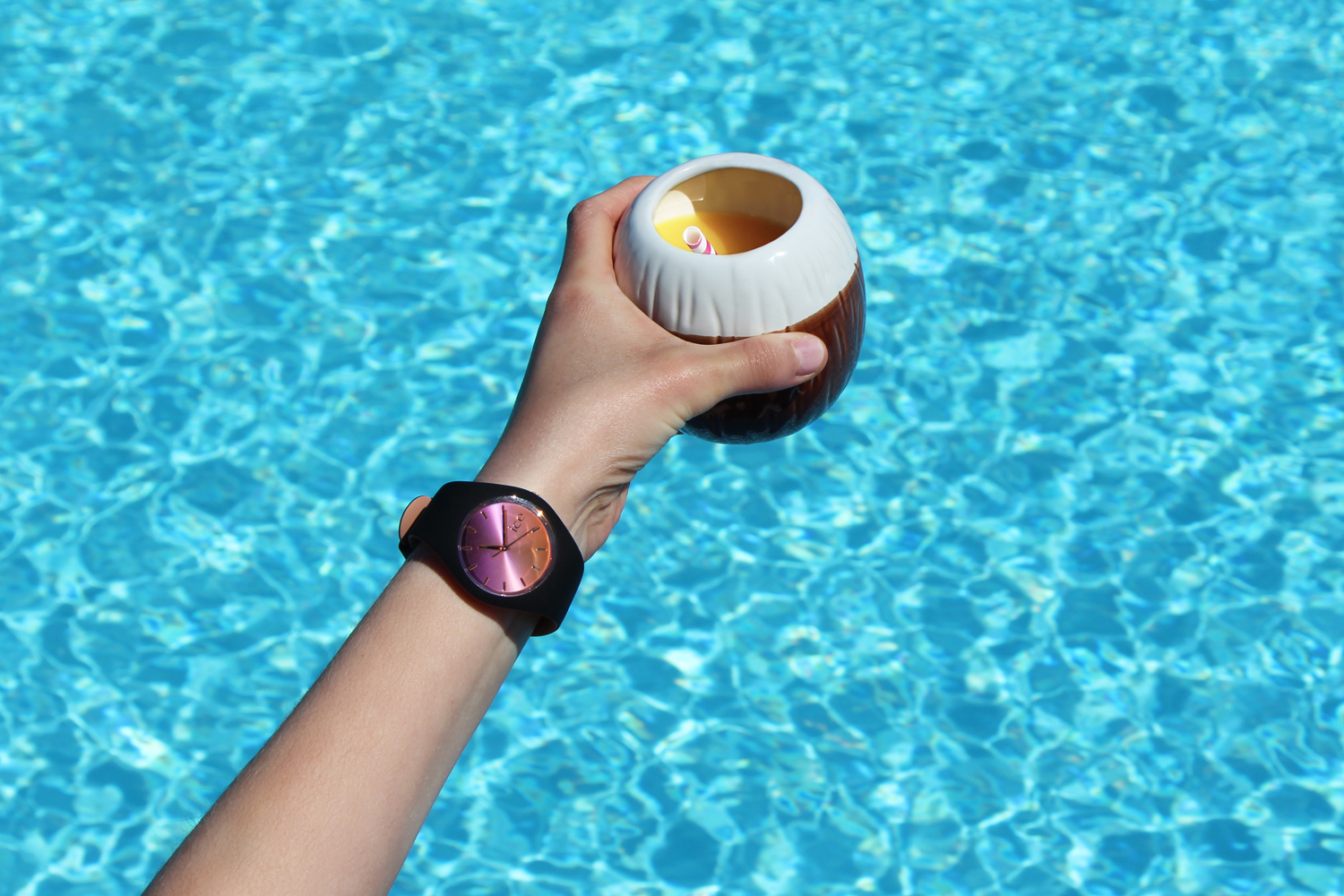 ICE Watch ICE.016982 Ice-Duo ICE duo chic Black purple Rozm. M zegarek damski klasyczny mineralne - miniatura 8