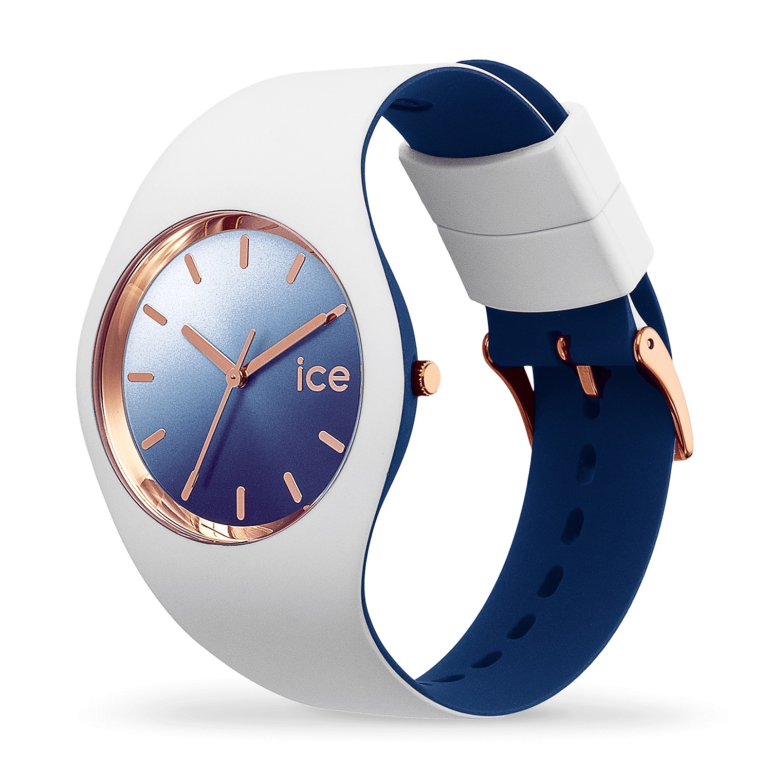 ICE Watch ICE.016983 ICE duo chic White marine Rozm. M Ice-Duo klasyczny zegarek niebieski