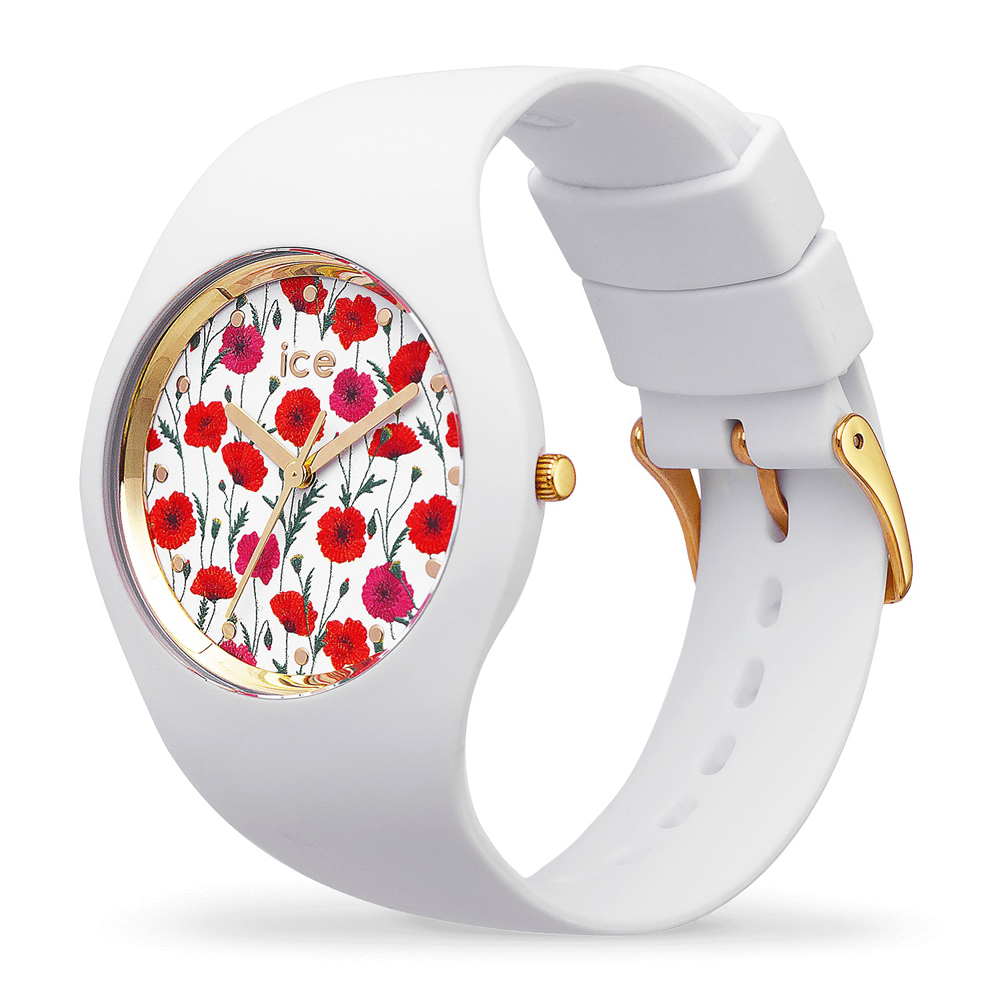 ICE Watch ICE.016665 zegarek biały fashion/modowy Ice-Flower pasek - miniatura 5