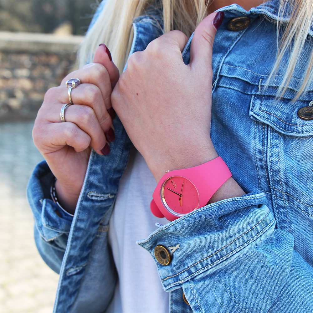 zegarek ICE Watch ICE.015335 kwarcowy damski Ice-Glam Colour ICE glam colour raspberry rozm. M - miniatura 9