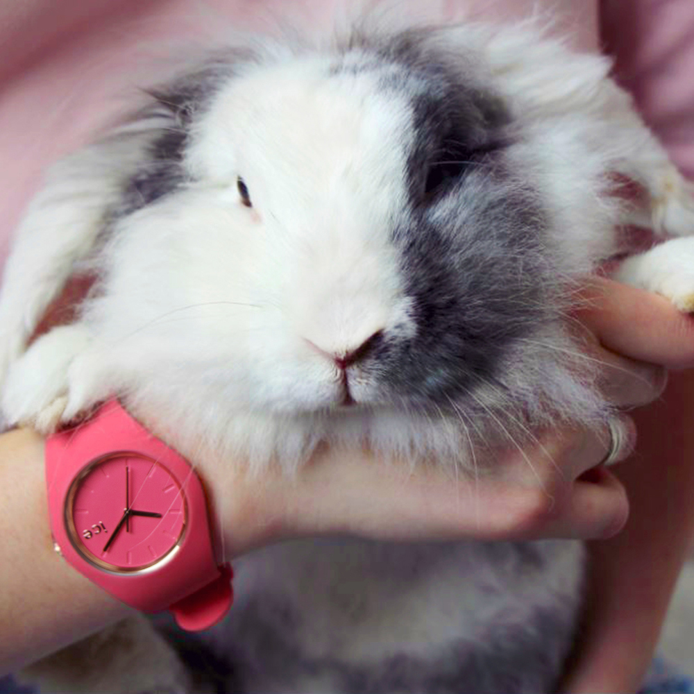 ICE Watch ICE.015335 Ice-Glam Colour ICE glam colour raspberry rozm. M zegarek damski klasyczny mineralne - miniatura 8