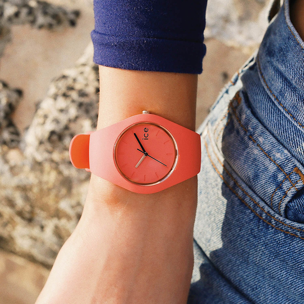 ICE Watch ICE.017058 zegarek pomarańczowy klasyczny Ice-Glam Colour pasek - miniatura 5