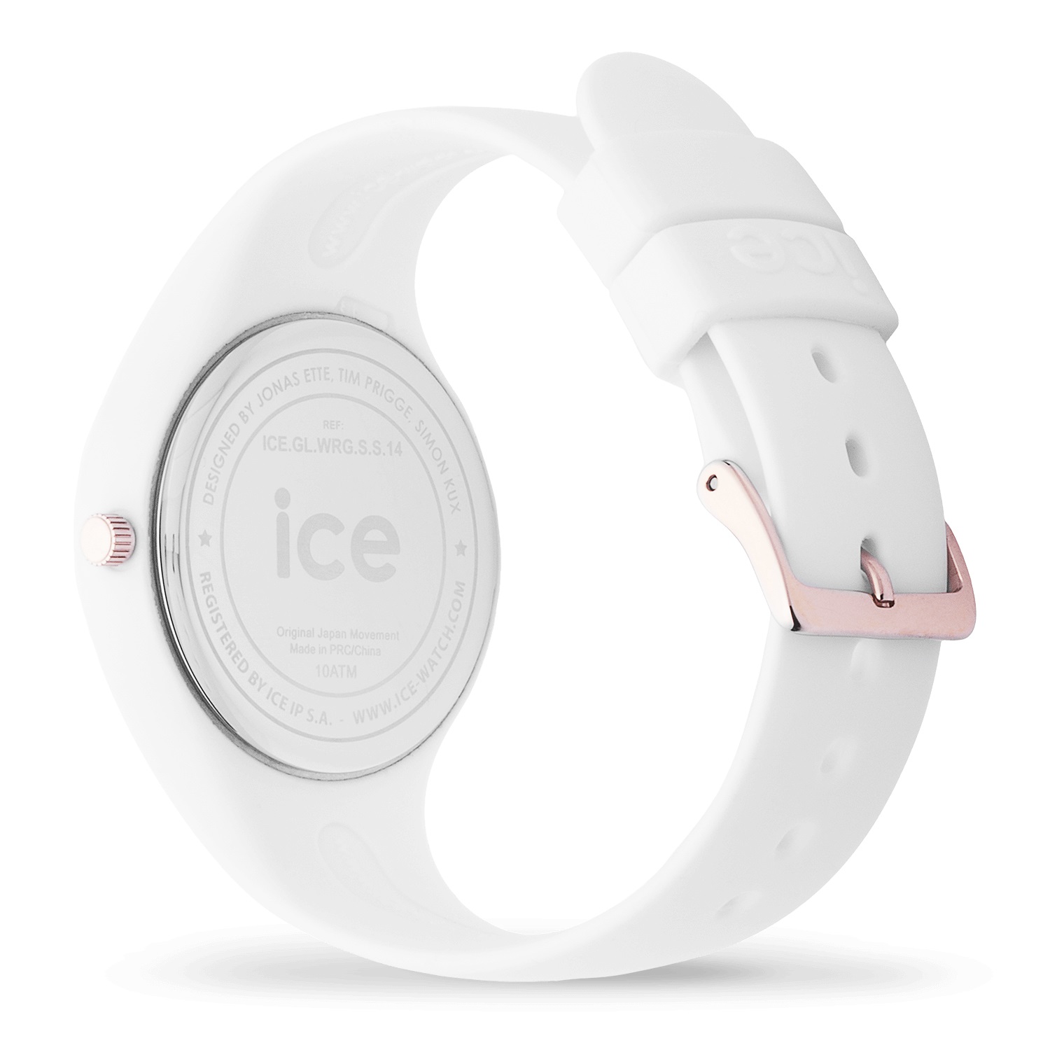 ICE Watch ICE.000977 zegarek biały fashion/modowy Ice-Glam pasek - miniatura 5