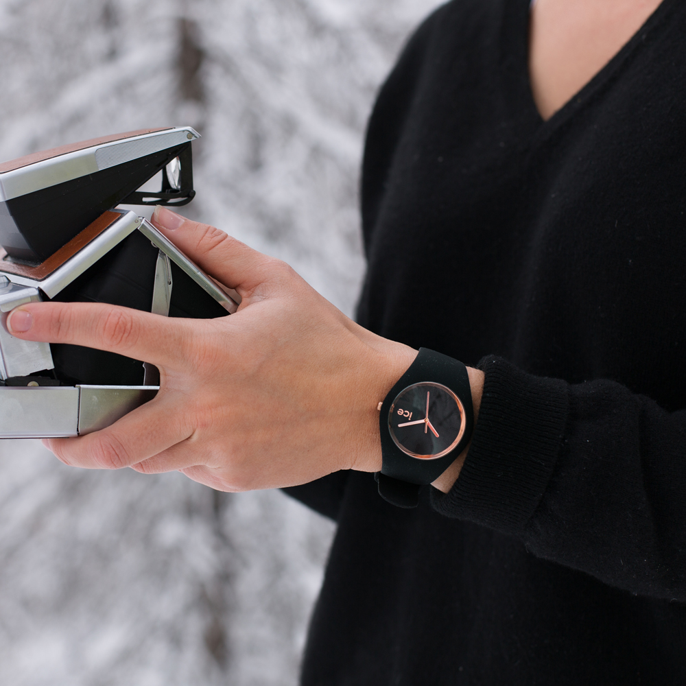 ICE Watch ICE.000979 ICE glam black rose-glod rozm. S zegarek fashion/modowy Ice-Glam