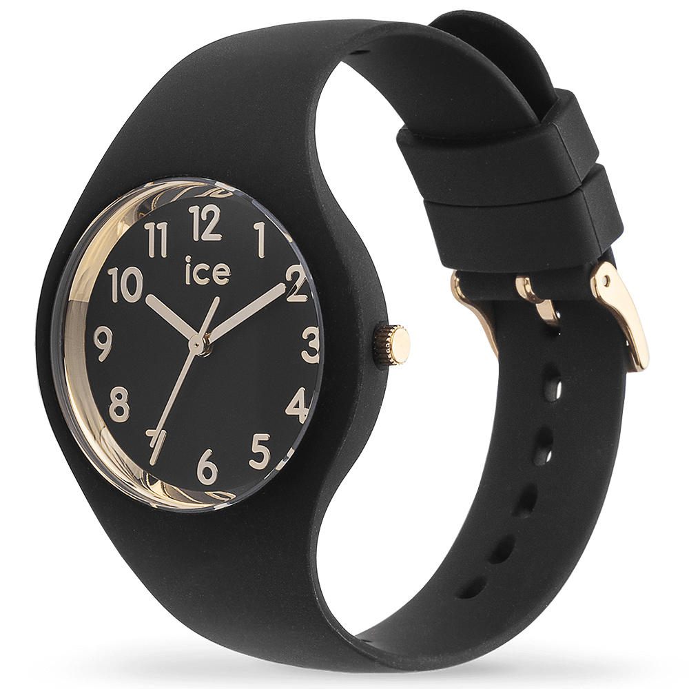 ICE Watch ICE.015338 zegarek czarny fashion/modowy Ice-Glam pasek