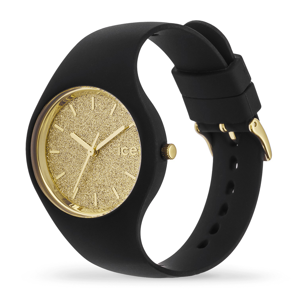 zegarek ICE Watch ICE.001348 kwarcowy damski Ice-Glitter ICE glitter black gold rozm. S - miniatura 6
